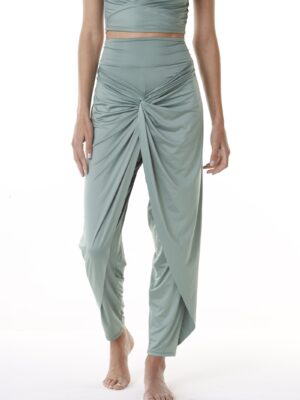 PANTALÓN HAREM CON NUDO