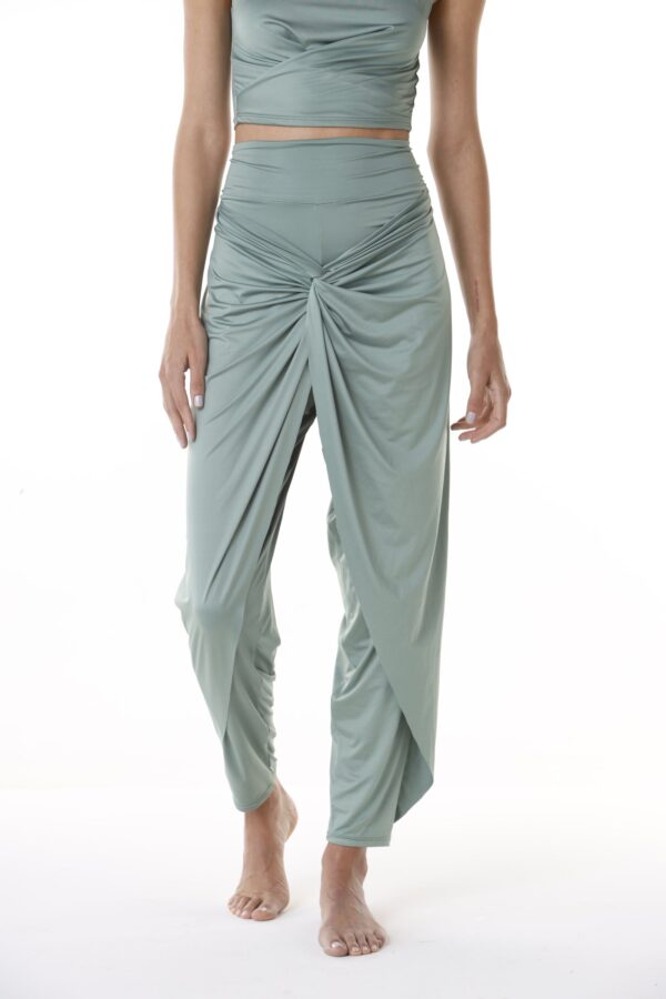 PANTALÓN HAREM CON NUDO
